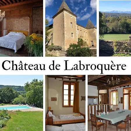 Chateau De La Broquere - Chapelle Piscine -vue Pyrenees -15 Pers Saint-Andre