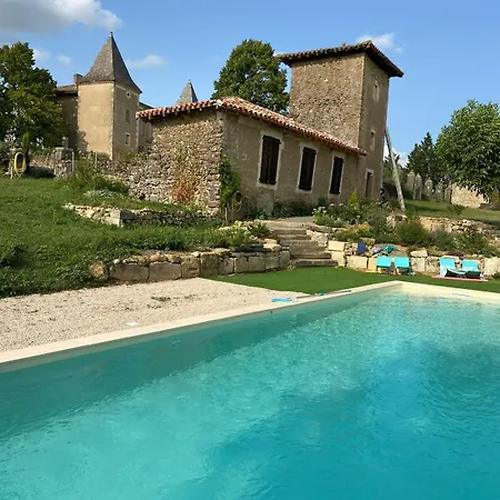Chateau De La Broquere - Chapelle Piscine -vue Pyrenees -15 Pers Willa *